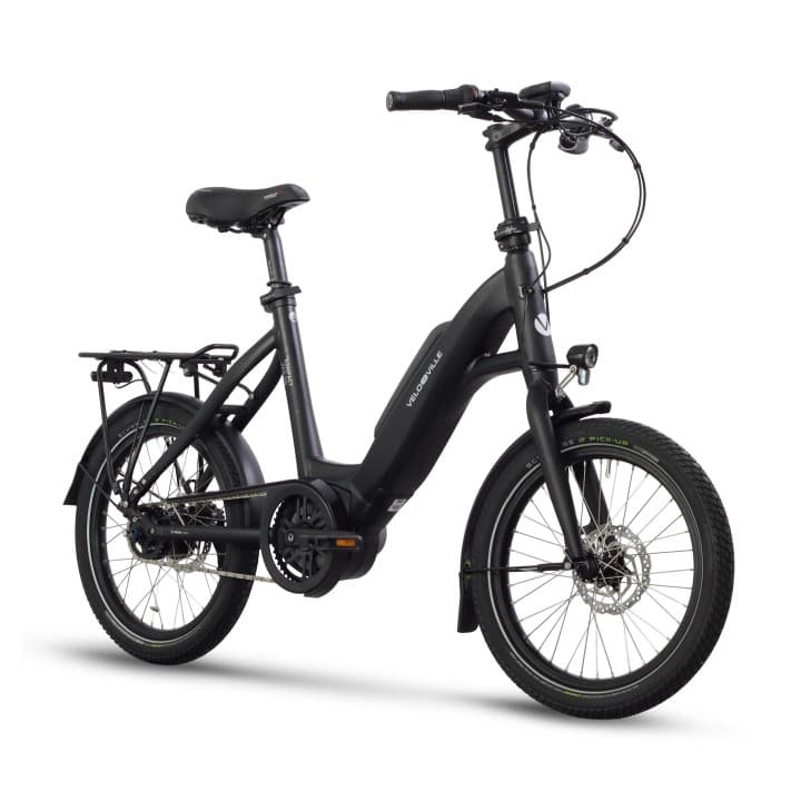 VELO DE VILLE V2V KEB 200 5 NEXUS RL 20"COMPACT -400WH-Taille 46cm-Couleur Noire Millésime 2024